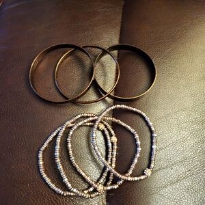 Stretch And Bangle Fashion Bracelets